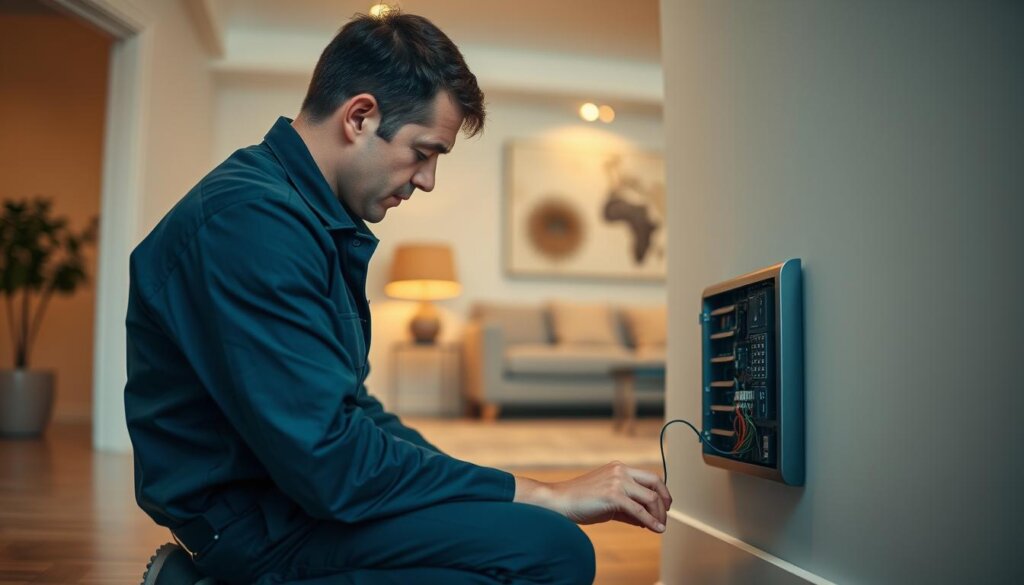 Professionelle Installation Sicherheit