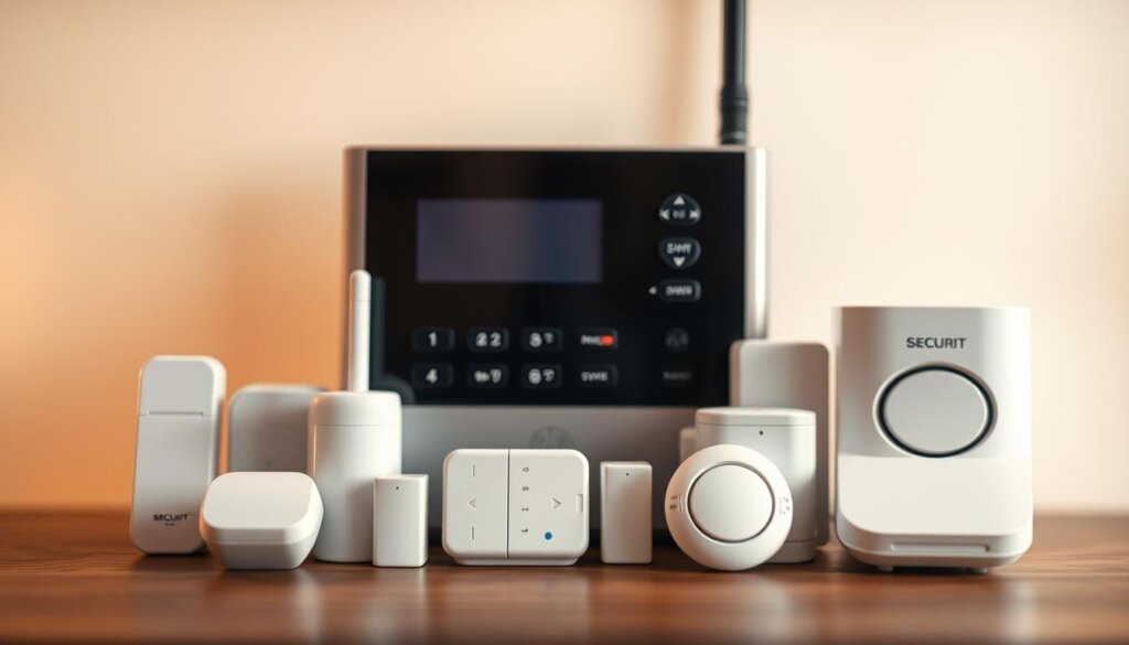 Komponenten kabelloser Sicherheitssysteme Komponenten kabelloser Sicherheitssysteme